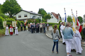 Bittprozession an Christi Himmelfahrt (Foto: Karl-Franz Thiede)